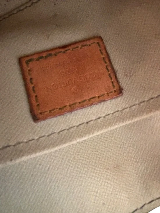 LV designs (graphic) Monogram Canvas Pouch - Dark Brown & Light Brown - Picture 9 of 9